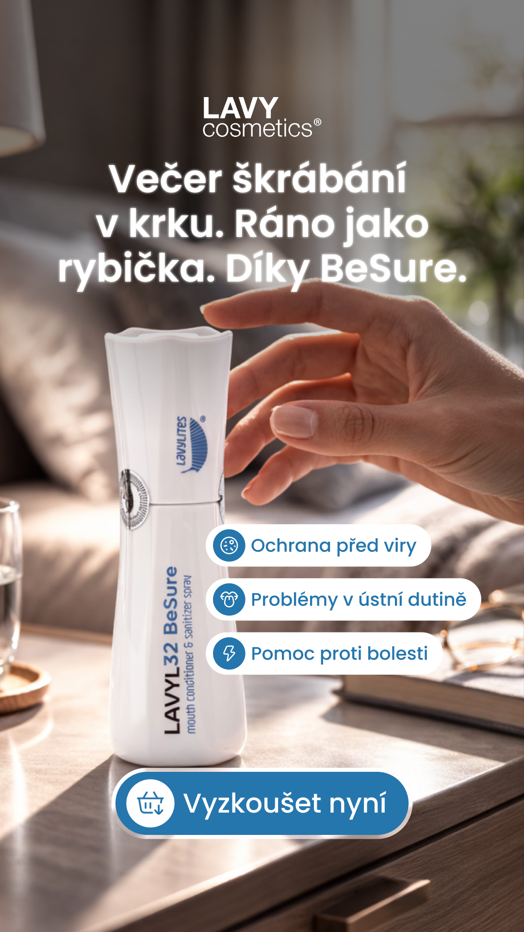 Reklamní banner - LAVY cosmetics